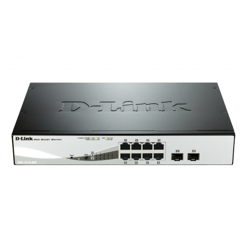 Коммутатор DGS-1210-08Р 8 портов Smart Swictch в Советской Гавани