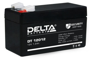 Аккумулятор Delta DT 12012 (12В, 1, 2Ач) в Советской Гавани