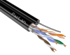 Кабель F/UTP4 Cat5e PVC/PEtr 4x2x0,52 ParLan внеш.трос Кабель F/UTP4 Cat5e PVC/PEtr 4x2x0,52 ParLan внеш.трос