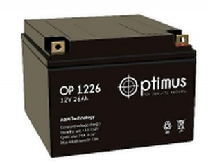 Аккумулятор Optimus OP 1226 (26 А/ч 12V) в Советской Гавани