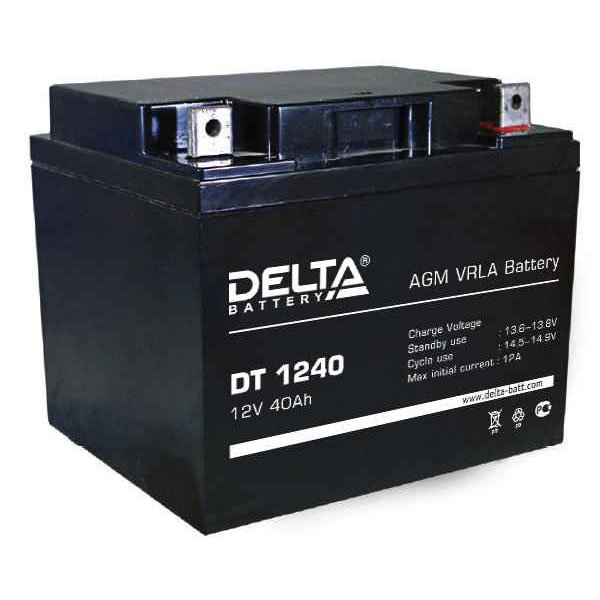 Аккумулятор Delta DT 1240 (40 А/ч 12В) в Советской Гавани