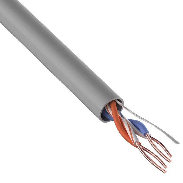 Кабель UTP CCA 2PR 24AWG CAT5e Кабель UTP CCA 2PR 24AWG CAT5e
