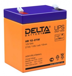Аккумулятор Delta HR 12-21 W (12В, 5 А/ч) в Советской Гавани
