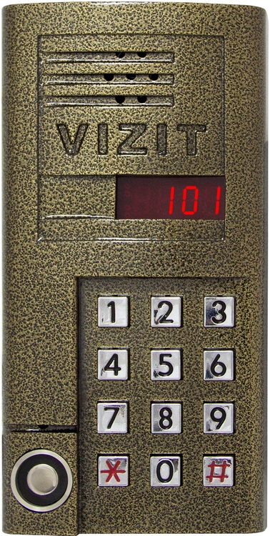Домофон VIZIT-БВД-SM101T Домофон VIZIT-БВД-SM101T