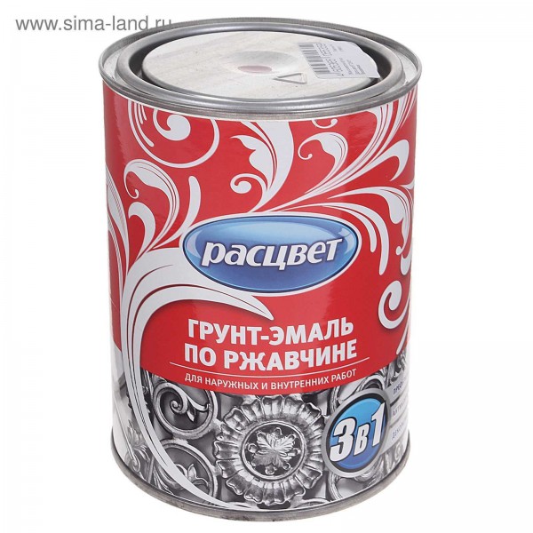 Грунт-эмаль по ржавчине серая 2,7 кг Грунт-эмаль по ржавчине серая 2,7 кг