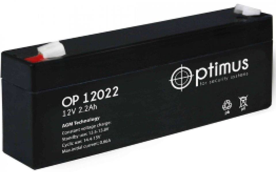 Аккумулятор Optimus OP 12022 (2.2 А/ч 12V) в Советской Гавани