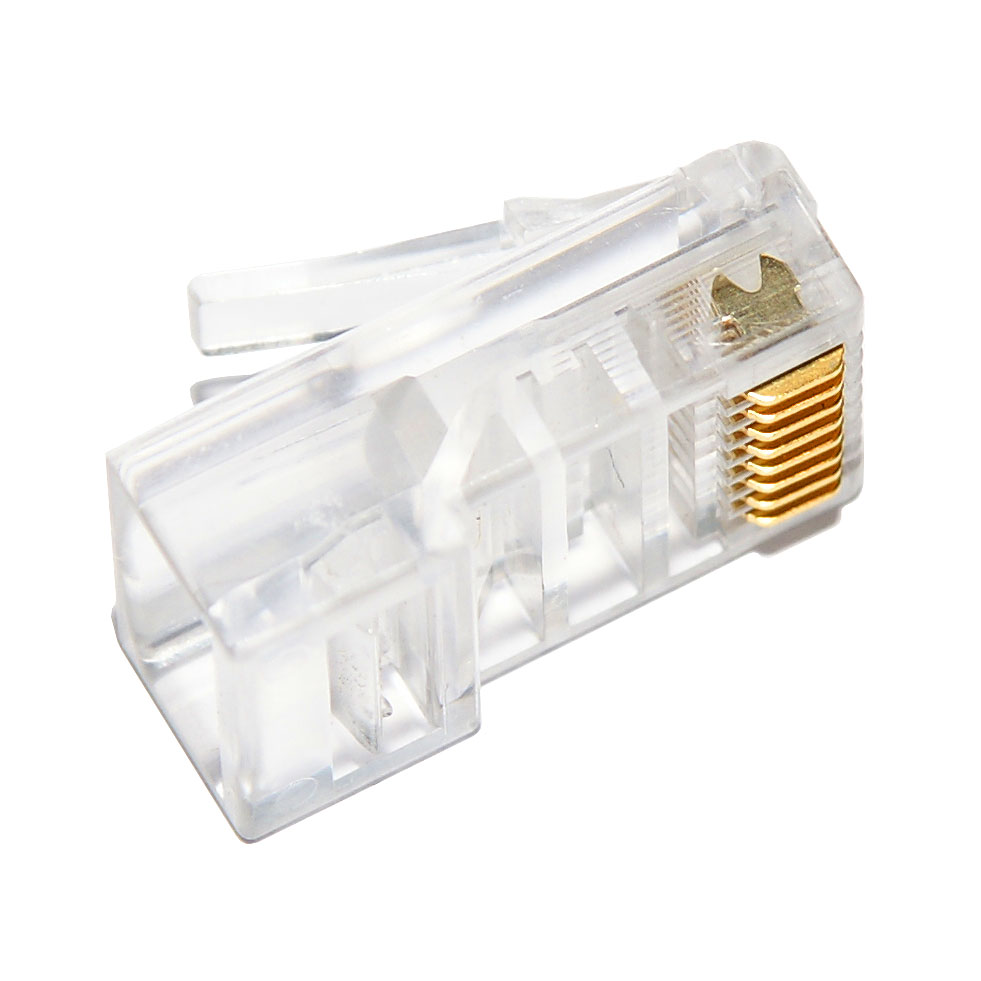 Коннектор RJ45 (8P-8C) экранированный, Коннектор RJ45 (8P-8C) экранированный,