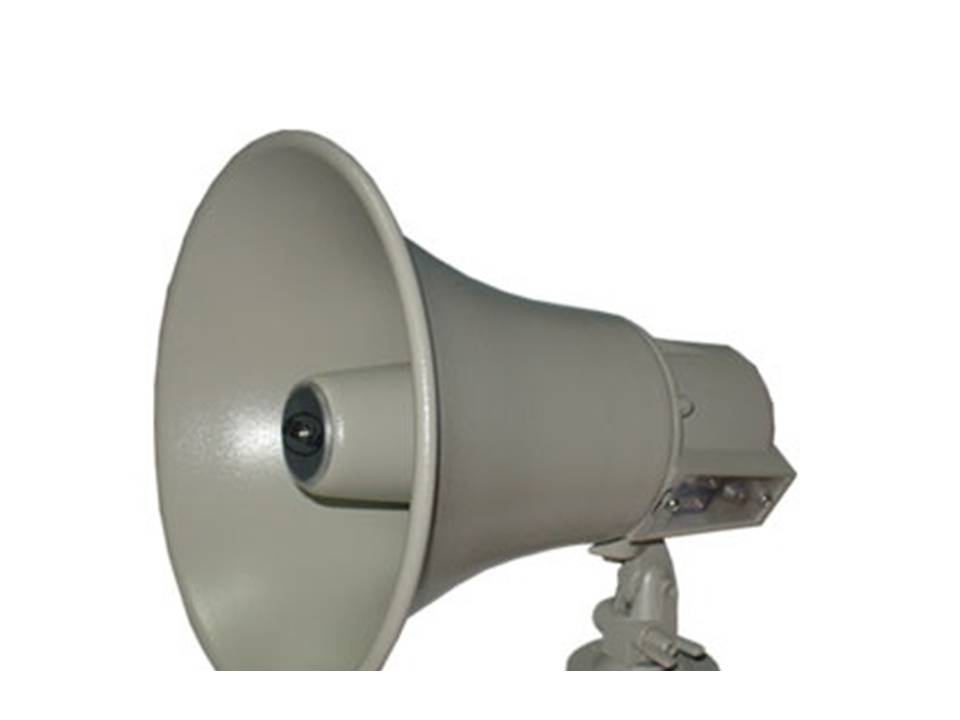 JHS-15T, 30 Вт Громкоговоритель рупорный, уличный JHS-15T, 30 Вт Громкоговоритель рупорный, уличный
