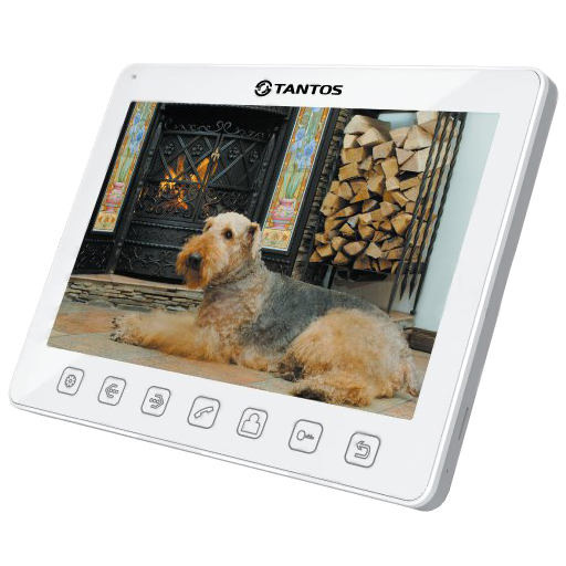 Монитор SHERLOCK XL 10" 3панели, 1камера (белый) в Советской Гавани