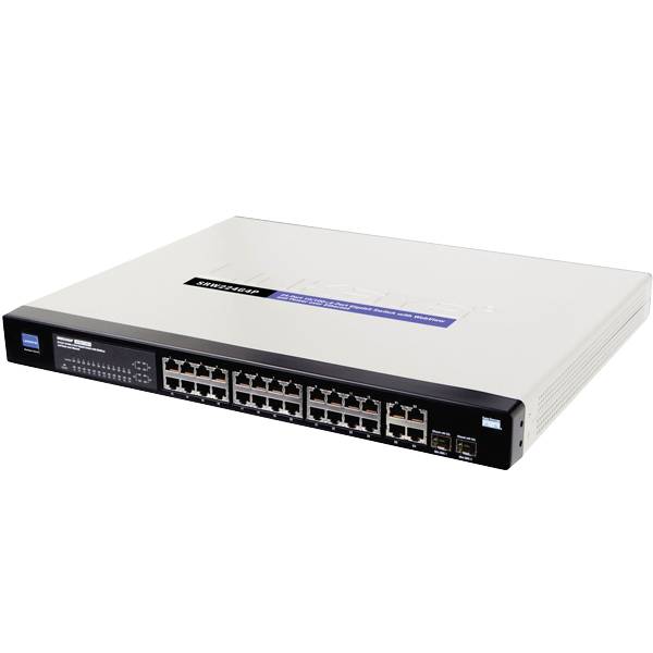 Коммутатор Cisco SRW224G4P-K9-EU, управления, 24порта в Советской Гавани