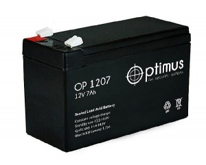 Аккумулятор Optimus OP 1207 (7 А/ч 12V) в Советской Гавани