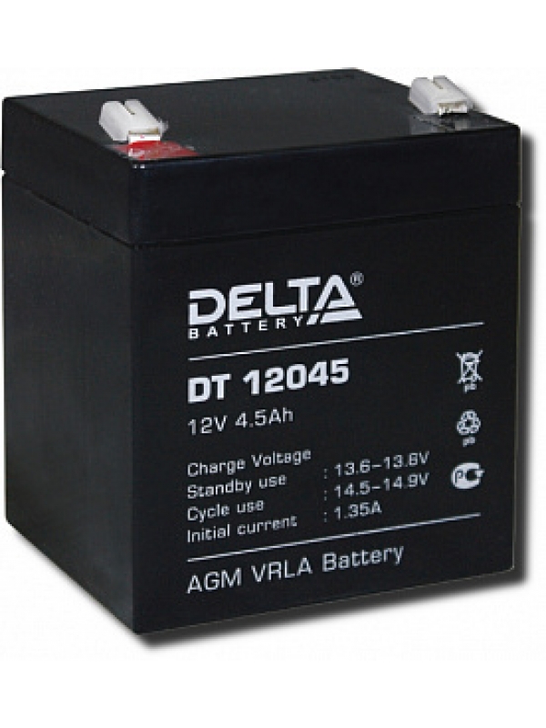 Аккумулятор Delta DT 12045 (4, 5 А/ч 12v) в Советской Гавани
